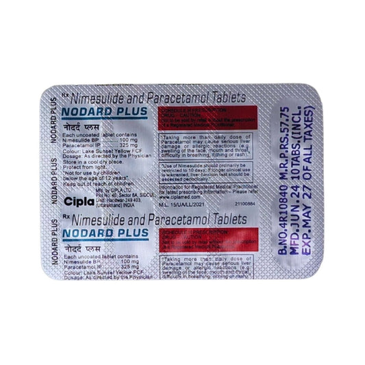NODARD PLUS TAB (10's)