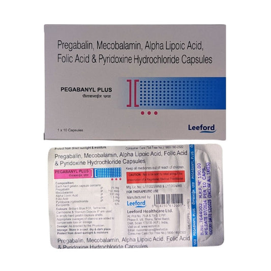 PEGABANYL PLUS CAP (10'S)