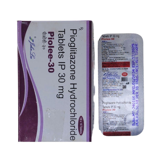 PIOLEE 30 mg Tab (10's)
