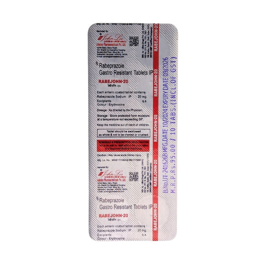 RABEJOHN-20MG TAB(10'S)