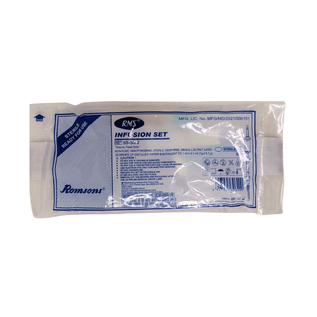 Romsons Infusion Set – Bharat Vikas Parishad Charitable Trust