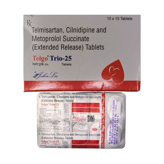 TELGO-TRIO -25 MG TAB (10'S)