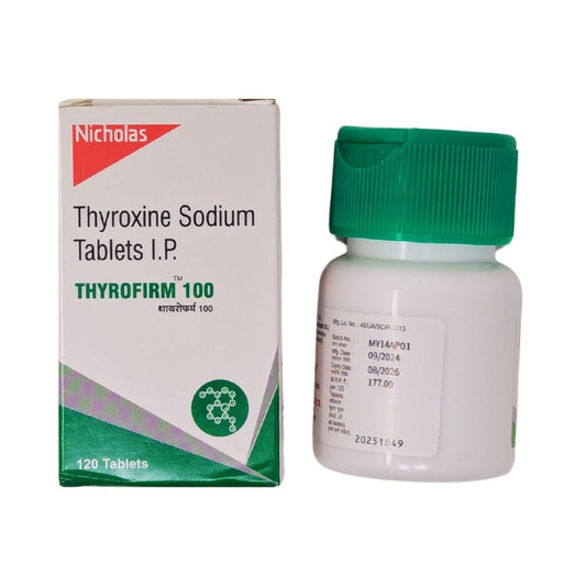 THYROFIRM-100MCG TAB(120'S)