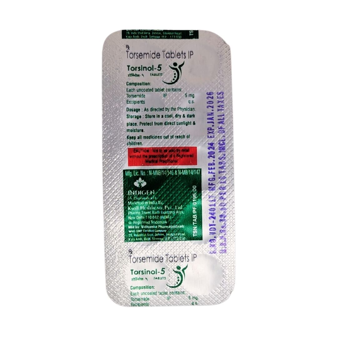 TORSINOL 5MG TAB